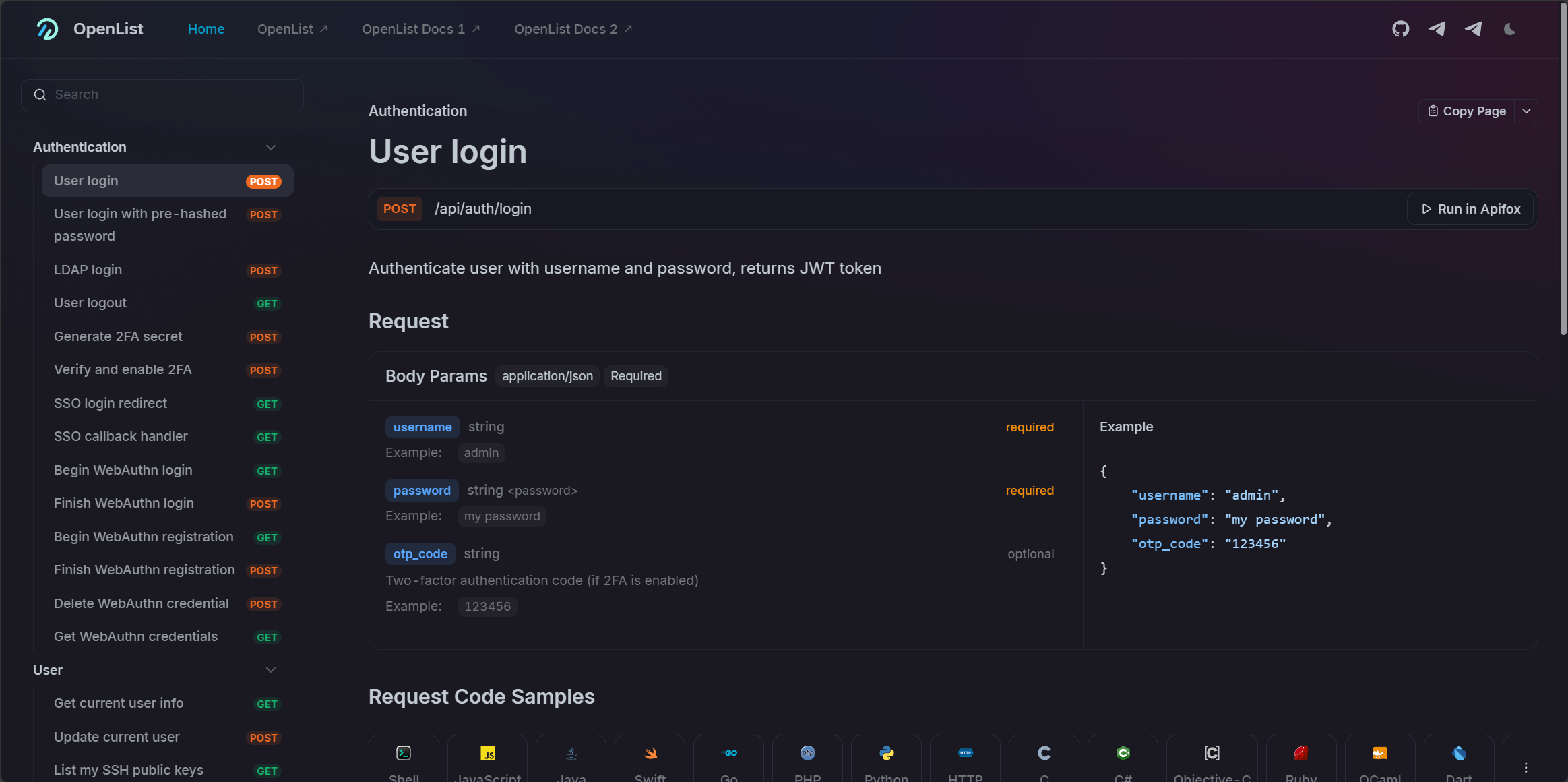 apifox